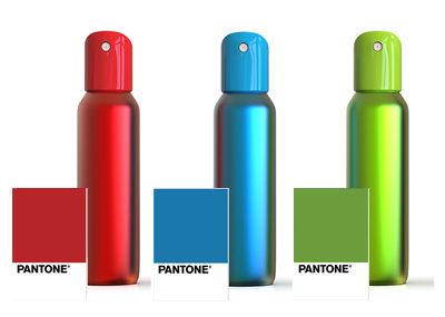 New colour libraries available for PantoneLIVE for aluminium aerosol packaging