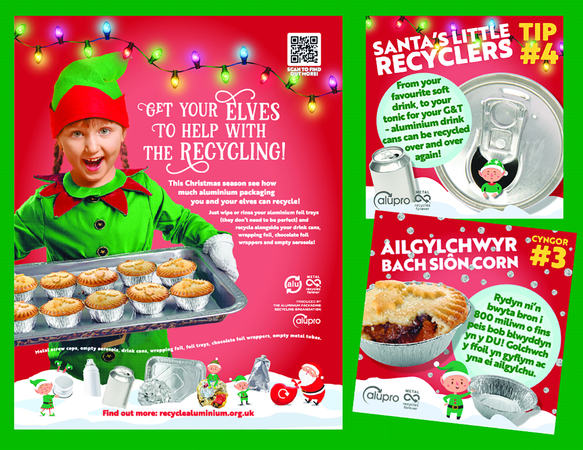 Alupro launches campaign to boost festive recycling rates