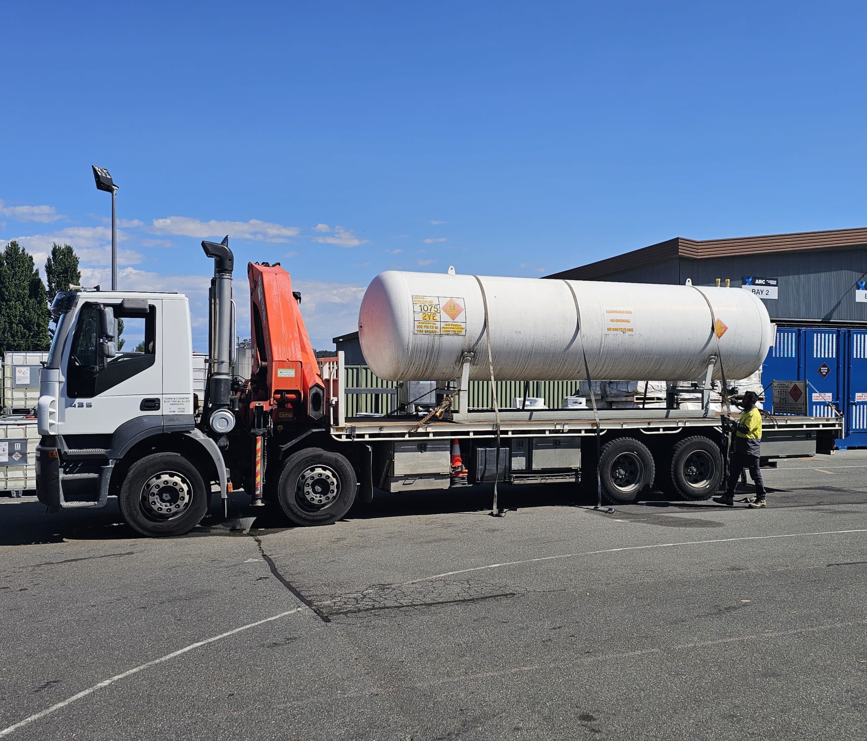 Aeropac’s fourth bulk gas tank “will help it meet contract filling demand”