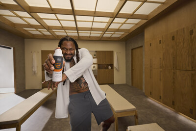 Unilever partners with former football star for new deodorants