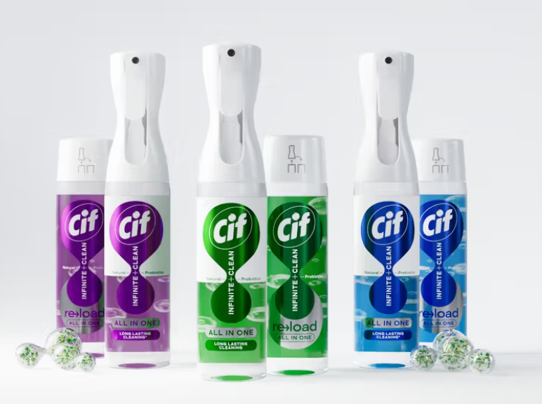 New Cif spray uses microbiome technology