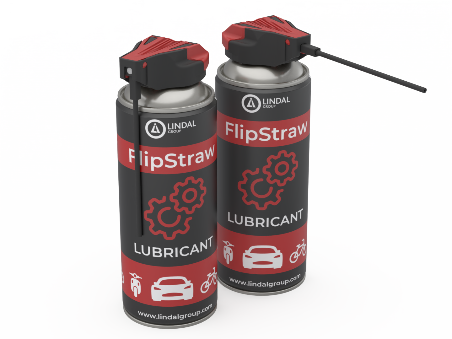LINDAL unveils dual spray actuator FlipStraw