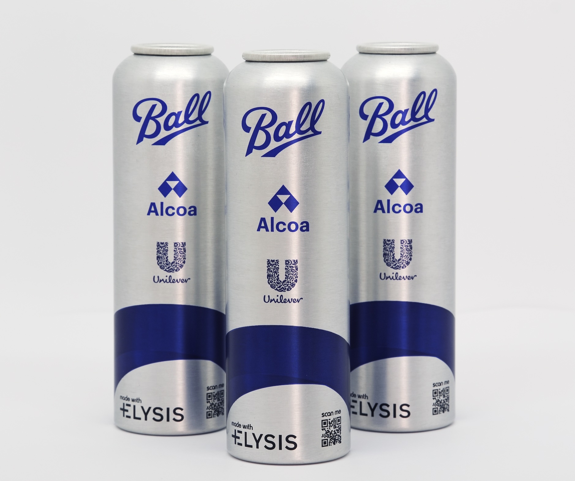 Alcoa, Ball and Unilever debut carbon-free aluminium aerosol packaging
