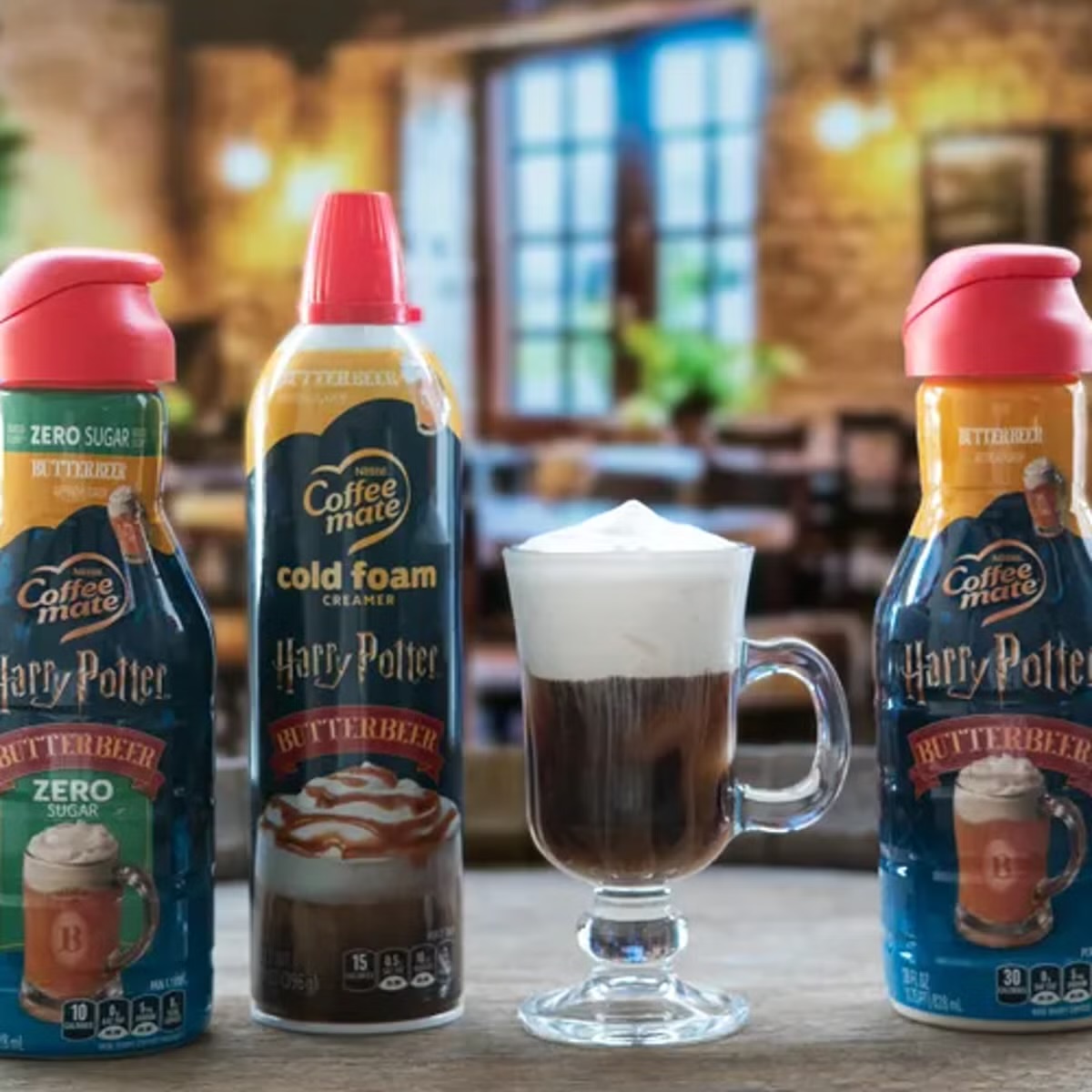 Coffee Mate introduces Harry Potter Butterbeer Cold Foam in the US