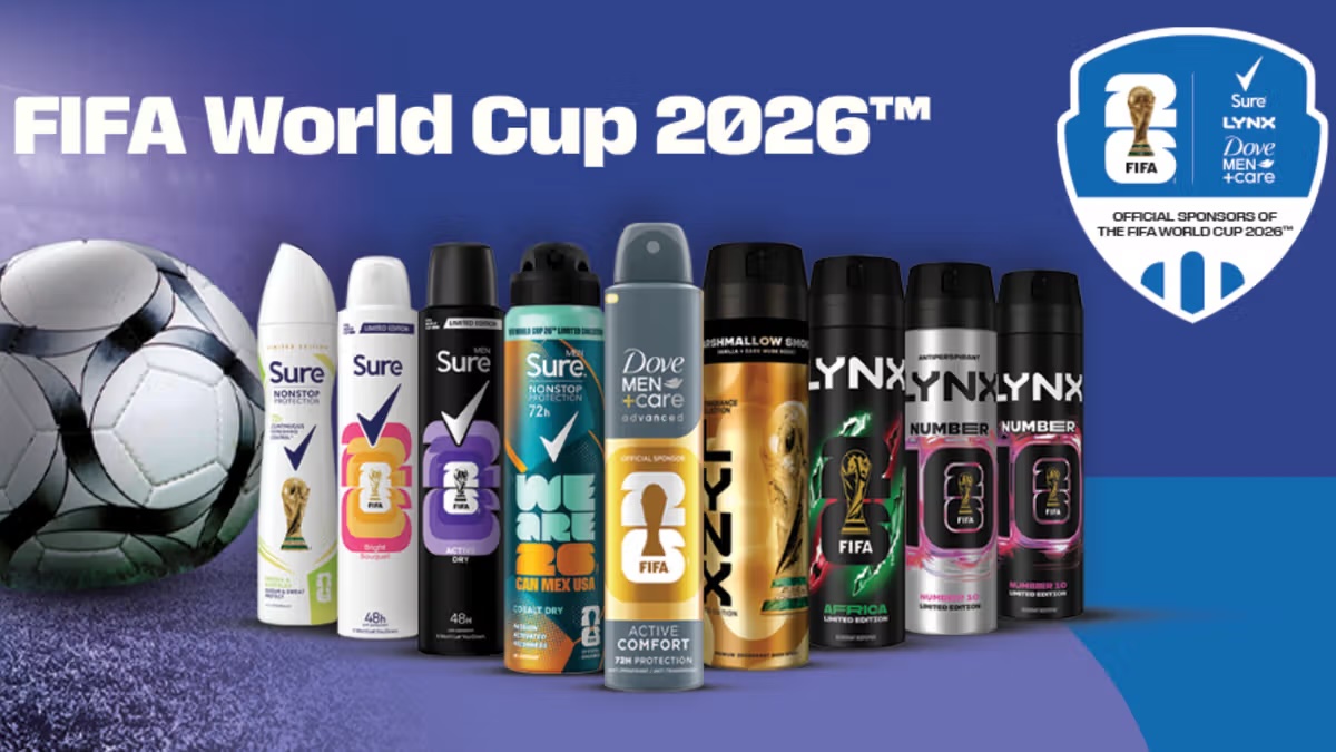 Unilever deploys aerosol innovation for FIFA World Cup